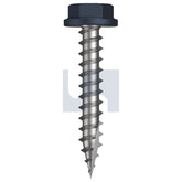 Hobsons - #10-12 x 30 Ironstone - Cl4 As3566 Type 17 Flanged Hex | Q523-Is (Pack Of 1000)